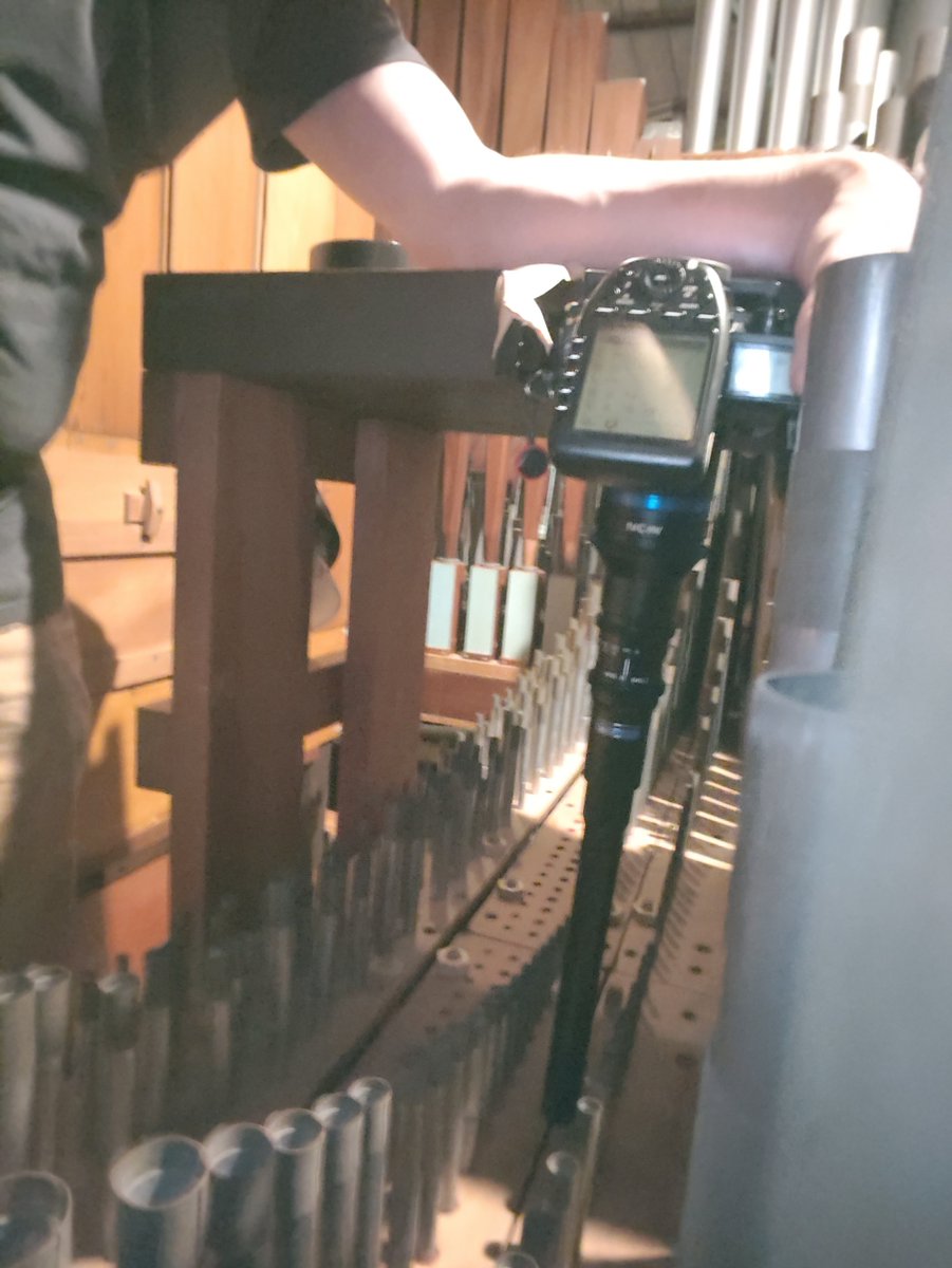 charlesbrooks's tweet photo. Inside the Pipe Organ at St Marks Church, Auckland, New Zealand.

Part of my Architecture In Music series. I've included a couple of behind-the-scenes shots for this as so many people were asking about the #laowa #periprobe lens that I was using!

More at https://t.co/NTJg1HaxcB 
#music #pipeorgan #classicalmusic #laowa @lumixnz @laowa_lens