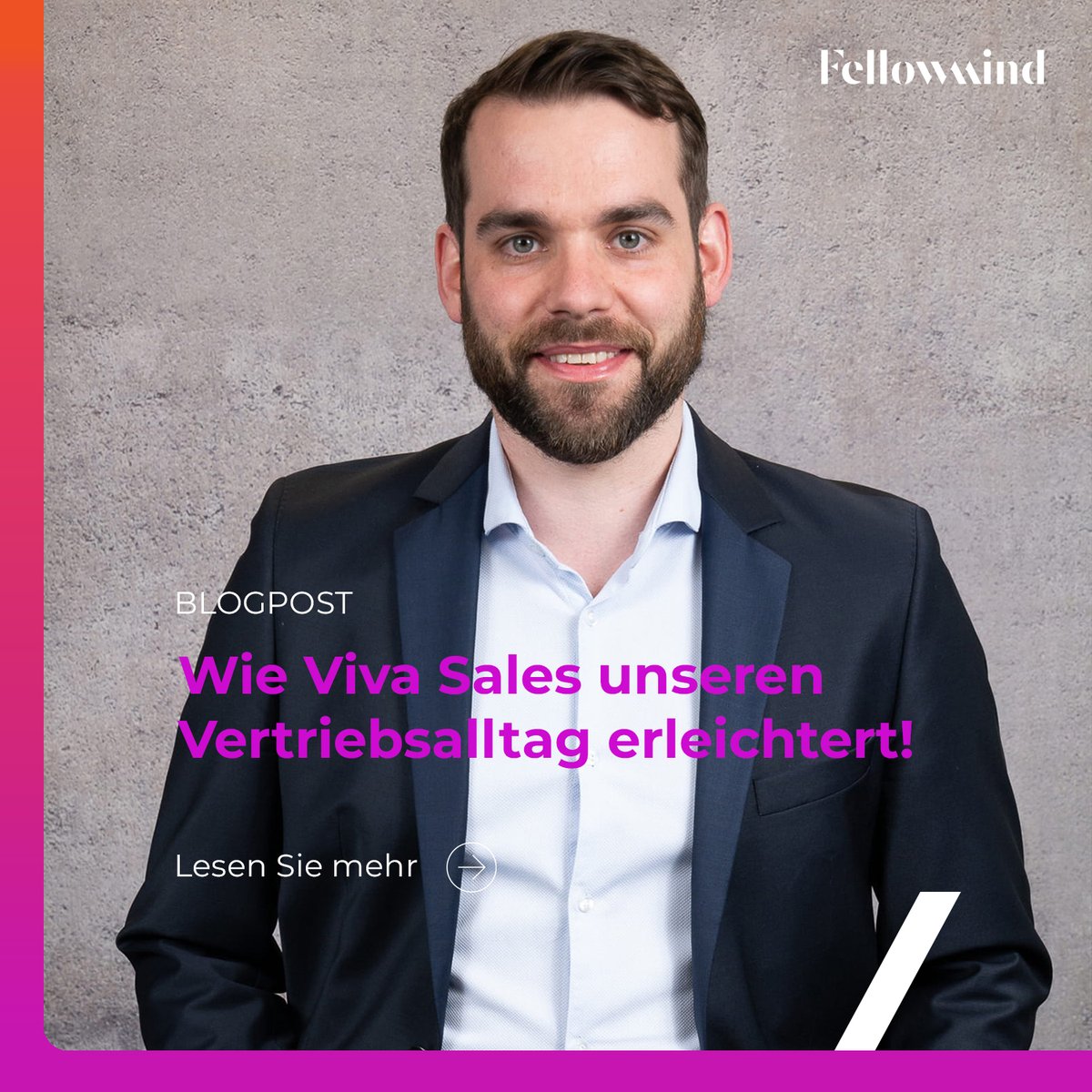 Florian arbeitet im #Vertrieb und er spürt, wie täglich komplexere Anforderungen auf ihn einprasseln. Ständige #Omnichannel-Optimierungen und neue #Vertriebsstrategien, #𝗩𝗶𝘃𝗮𝗦𝗮𝗹𝗲𝘀 𝗲𝗿𝗹𝗲𝗶𝗰𝗵𝘁𝗲𝗿𝘁 𝗱𝗲𝗻 𝗩𝗲𝗿𝘁𝗿𝗶𝗲𝗯𝘀𝗮𝗹𝗹𝘁𝗮𝗴: fellowmindcompany.com/de-de/insights…