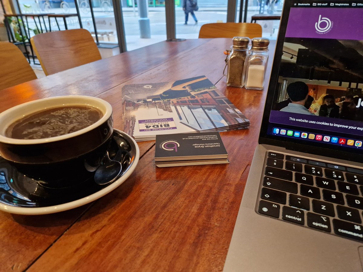 Pseudomorph81's tweet photo. I'm here and set up. If you work in @ColmoreBID, please feel free to drop in to @waylandsyard yard for a chat! Coffee's on me https://t.co/XPdpZnaKGa
