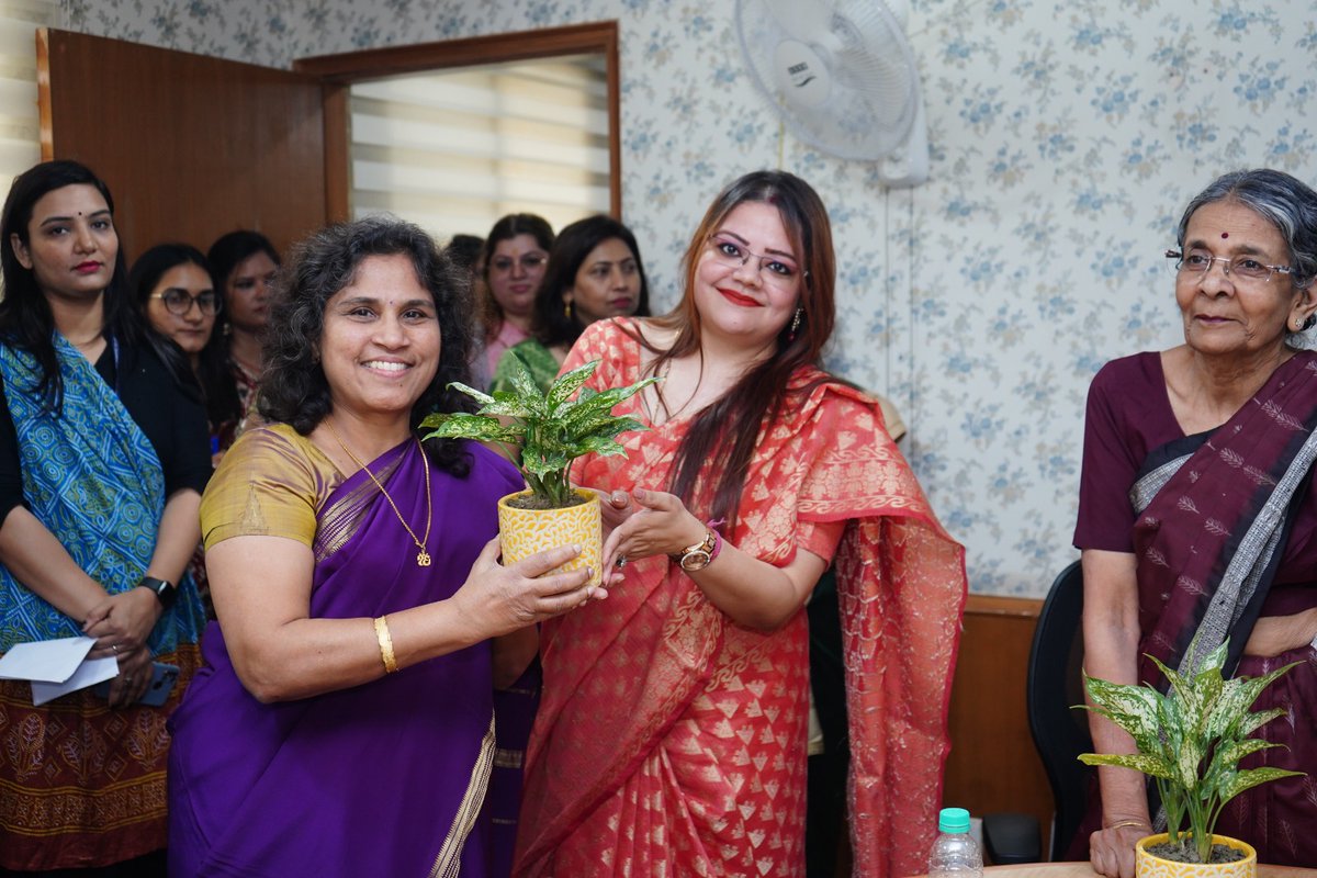 Fields that were previously dominated by men have now been infiltrated by women, who have made significant strides in every sphere on their own. - Dr. Reeta Vasishta, Secretary of the Legislative Department 
#IWD2023 Celebrations 
#InternationalWomensDay2023