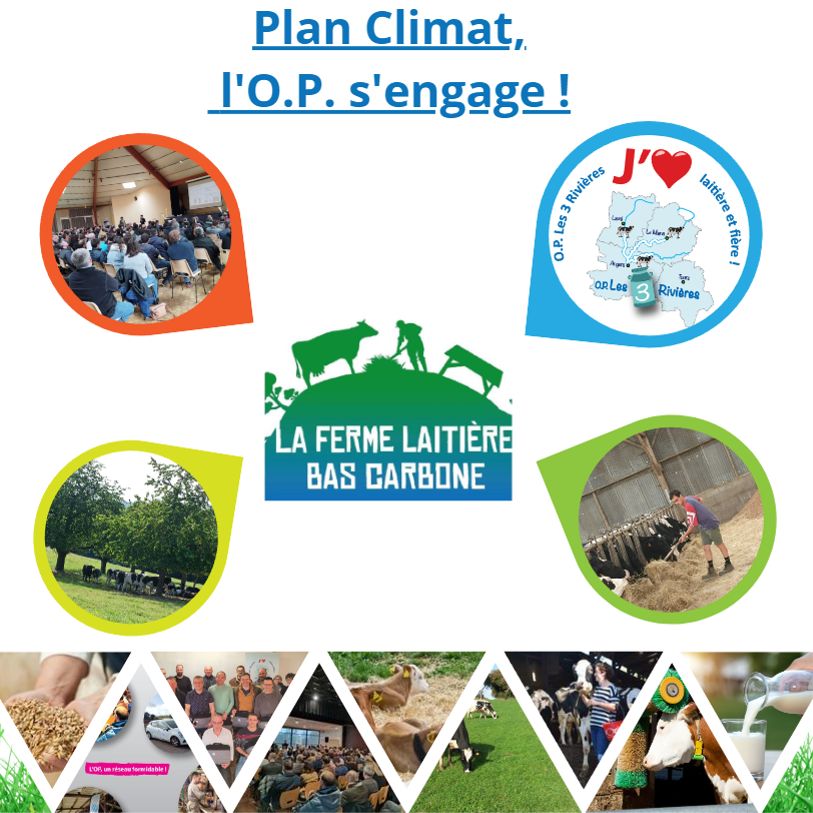 ORivieres's tweet photo. Conscients des enjeux sur la #transition #écologique, #ceuxquifontlelait 👩‍🌾🐄🇫🇷  par l'intermédiaire de  l'#oples3r, s’engagent dans la Ferme Laitière Bas Carbone avec les #Cap2ER👍! https://t.co/LfEnOWquWq