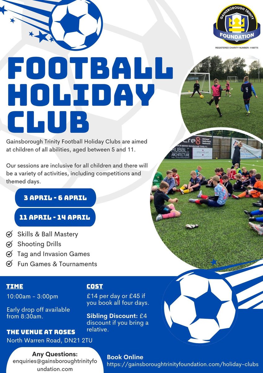 Gainsborough Trinity Foundation tweet media