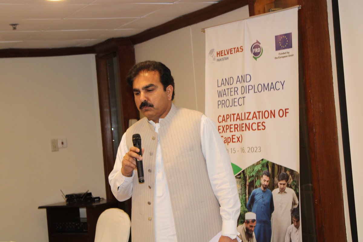 Mr. Wasil Khan Khattak, Director Social Welfare Directorate of NMDs provided insight on the ADR Act 2020 particularly in newly merged districts. He has also served as EX-DC  Kurram.
<a href="/EUPakistan/">EUPakistan</a> 
<a href="/HelvetasCH/">Helvetas Schweiz</a> 
#conflict 
#disputeresolution
#LAND
#water