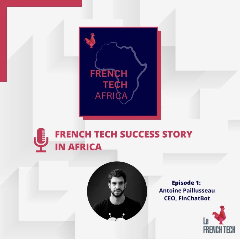 FrenchTech_CPT's tweet image. 🚀Lancement de notre série de podcasts sur le parcours d&apos;entrepreneurs francophones sur le continent africain! 

Ecouter notre premier épisode avec @CharliePERREAU et Antoine Paillusseau, cofondateur de FCB.ai

…frique-success-stories.simplecast.com/episodes
