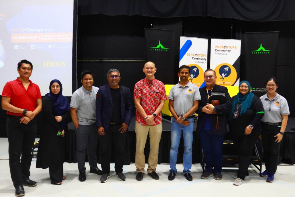 25startups's tweet photo. It was a pleasure to have hosted both Dr. Ong Kian Ming, Programme Director of Taylor’s University and Mr. Seelan Paul, CEO of NTV7, Media Prima who gave in-depth insights on the intersection of #humanity and #technology with #leadership. https://t.co/hdrRqUfqir