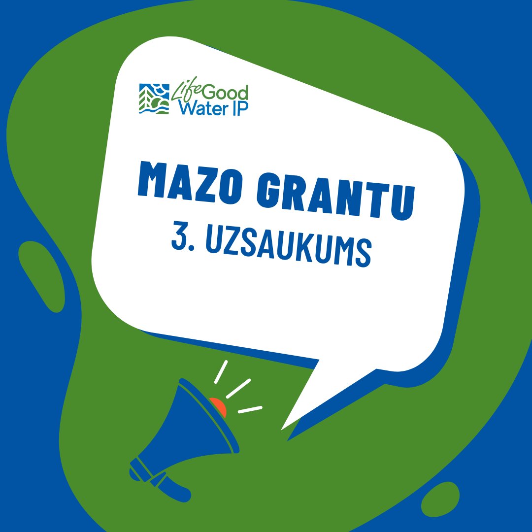 LIFEGoodWaterIP's tweet photo. 🥳 Izsludinām Mazo grantu konkursa trešo kārtu!

Projektu konkursa „Mazo grantu shēma ūdensobjektu kvalitātes uzlabošanai” 3. uzsaukuma kārtas pieteikšanās dokumentus meklējiet šeit:🔗 https://t.co/fPfS4wbx80

@LLKC_lv 
#LIFEprogramme #LIFEGoodWaterIP  #LIFEis30 #granti https://t.co/ZWyDSL74pT