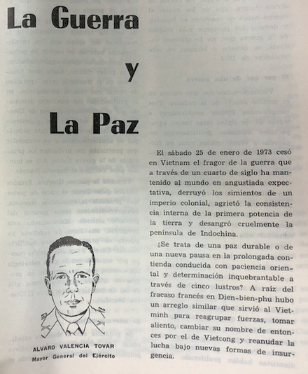 rojas_dan's tweet photo. I have presented in the paper "Sympathy for the devil. The Vietnam War and its expansion in Colombian public opinion as seen by the security agencies, 1964-1979"#GPJS 同僚の質問とコメントに感謝します  @MondAmericains @NuevoMundoMN  @ilcea4 @ExeterCIGH @CnrsAlpes  @carlosvelandiaj https://t.co/94ioLMYtcA