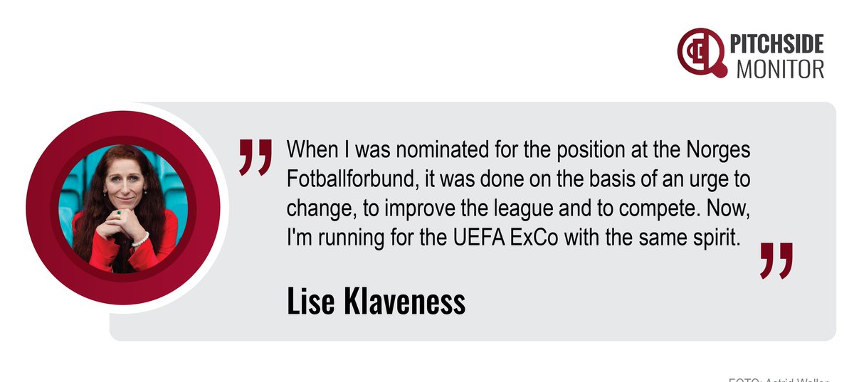 LTTsports's tweet image. .@Lisekla on #UEFA #ExCo #PitchSideMonitor 
linkedin.com/pulse/appointi…