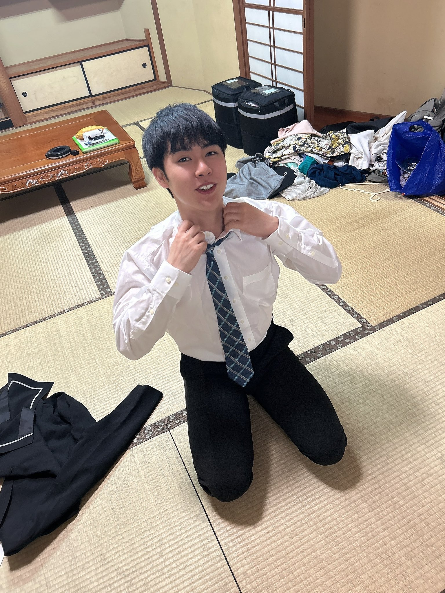 矢野慎二です。 on X: 林が瞬きし過ぎで3回撮り直した t.coYfFjIDXFoG  X