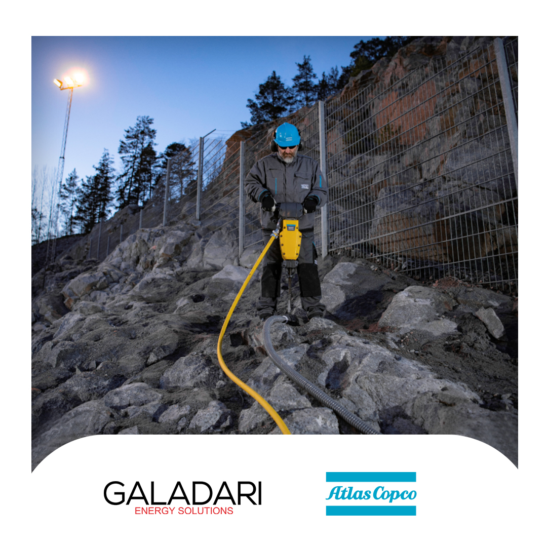 galadarienergy's tweet image. In addition to being reliable, productive, and safe, #AtlasCopco pneumatic rock drills (SRD) are also easy to maintain and service. Find out more about our Rock Drills range: bit.ly/3hvsGES
#breakers #handheldtools #rockdrills #mining #drilling #galadarienergy #dubai