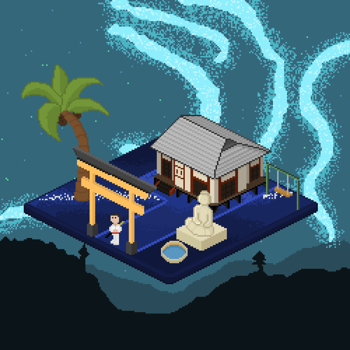 The Statue of Wisdom never misses
The starry night is approaching its blossom soon

Interact with your ETH wallet for last spots prior mint
36hours ⏳