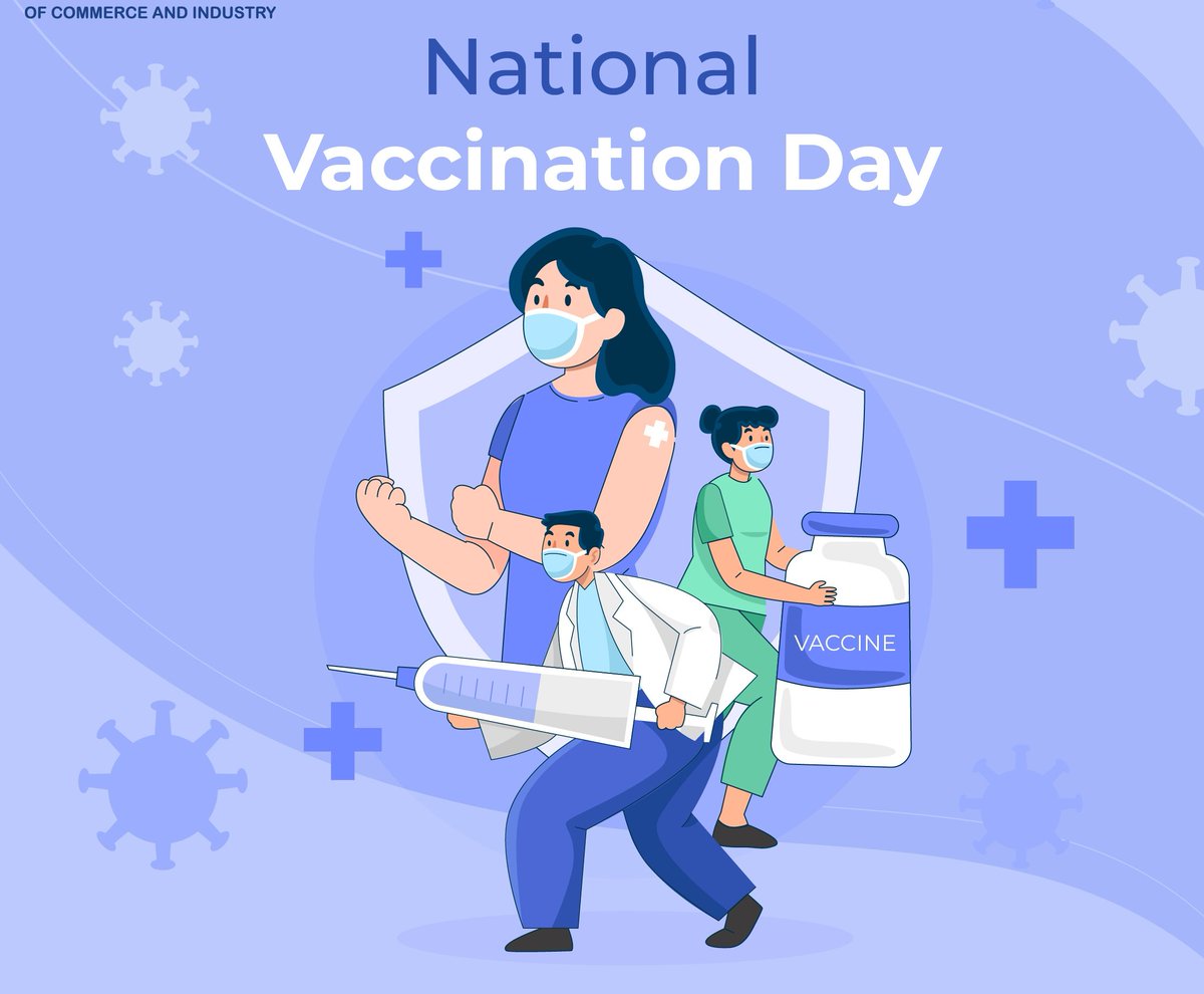 Rolling up our sleeves for a healthier future on National Vaccination Day! Let's join hands to protect ourselves and our communities through the power of vaccines. 

#NationalVaccinationDay #VaccinesWork #ProtectYourself #ProtectEachOther