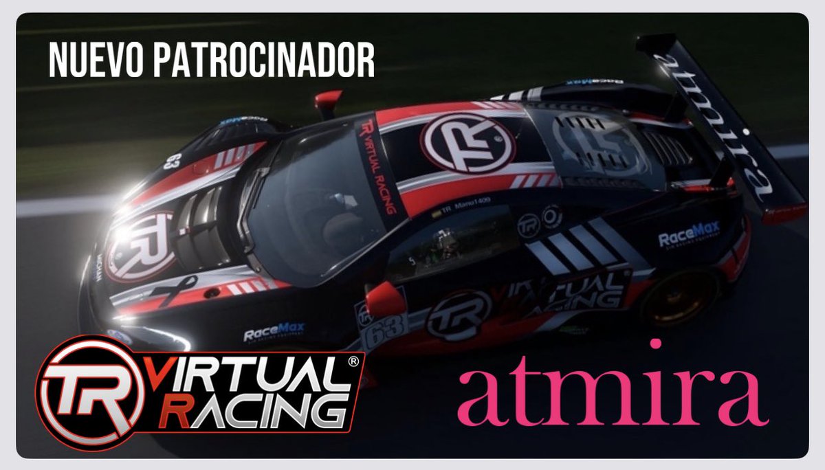 Nos complace anunciar un nuevo patrocinador para <a href="/Titanium__Red/">Titanium__Red / M.Lucas</a>  y <a href="/TRVirtualRacing/">Titanium Red Virtual Racing</a> damos la bienvenida a la comunidad a @atmira_oficial cuyo apoyo abre un mundo de posibilidades para que Tita pueda cumplir su sueño. Premios económicos, apoyo al equipo y comunidad sostenible.😊💯