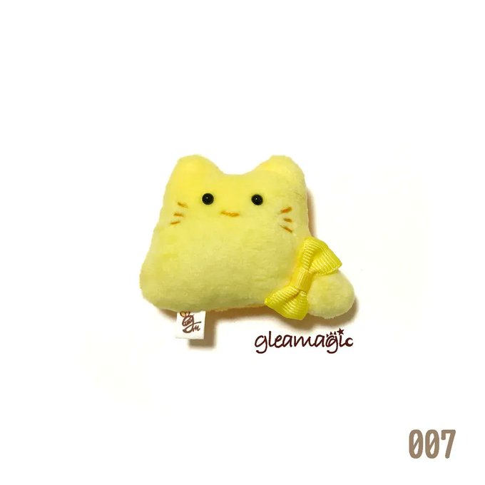 #ファーファー図鑑009✤ビタミン(^⌯･-･⌯^)Light YELLOW＊gold YELLOW🎀dot ORANG