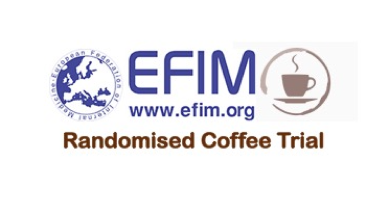 Want to do some networking and get to know a like minded internist from a different country? 
Come to the #EFIM booth #ECIM2023, add your name to the RCT list &amp; pick up a sticker. We'll randomise you to an internists from another country. Meet over coffee and start networking!