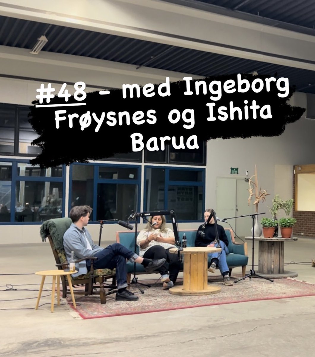Dekodet.no (@dekodetpodcast) on Twitter photo Live podd om kunstig intelligens innenfor næringslivet, medisin, og generelt. Med Ingeborg Frøysnes og <a href="/IshitaBarua/">Ishita Barua, MD PhD</a>. Spilt inn på Dyrkbryn.no link 👉 spotify.link/v7Q8kes5cyb Live podd om kunstig intelligens innenfor næringslivet, medisin, og generelt. Med Ingeborg Frøysnes og <a href="/IshitaBarua/">Ishita Barua, MD PhD</a>. Spilt inn på Dyrkbryn.no link 👉 spotify.link/v7Q8kes5cyb