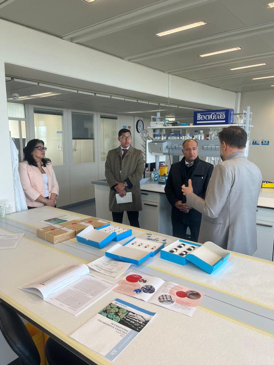 UNODC Forensic Services on Twitter "🇪🇨 The delegation of Ecuador and