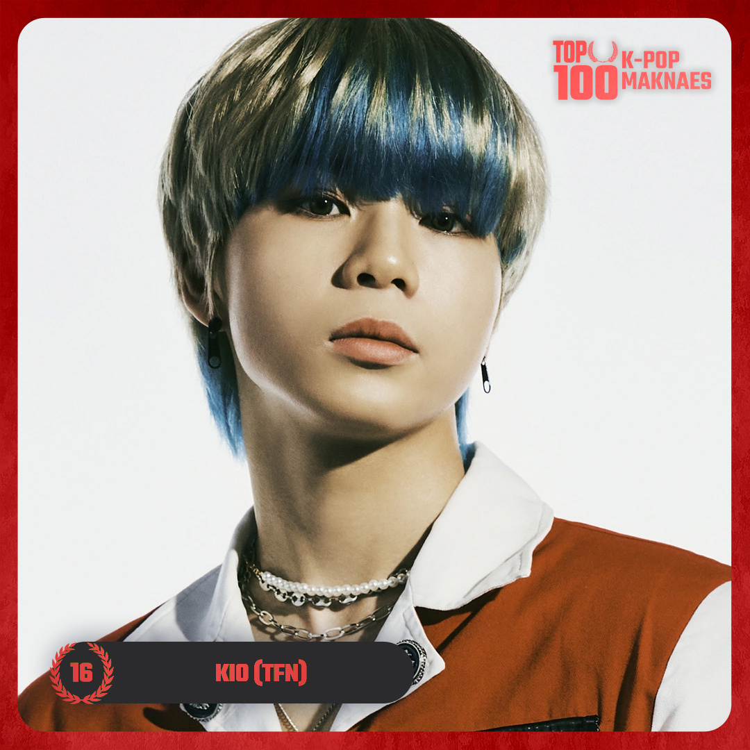 TOP100KPOP's tweet photo. TOP 100 – K-POP MAKNAES

#16 Kio (#TFN)

Congratulations! 🎉 https://t.co/rpdNVSv1xD