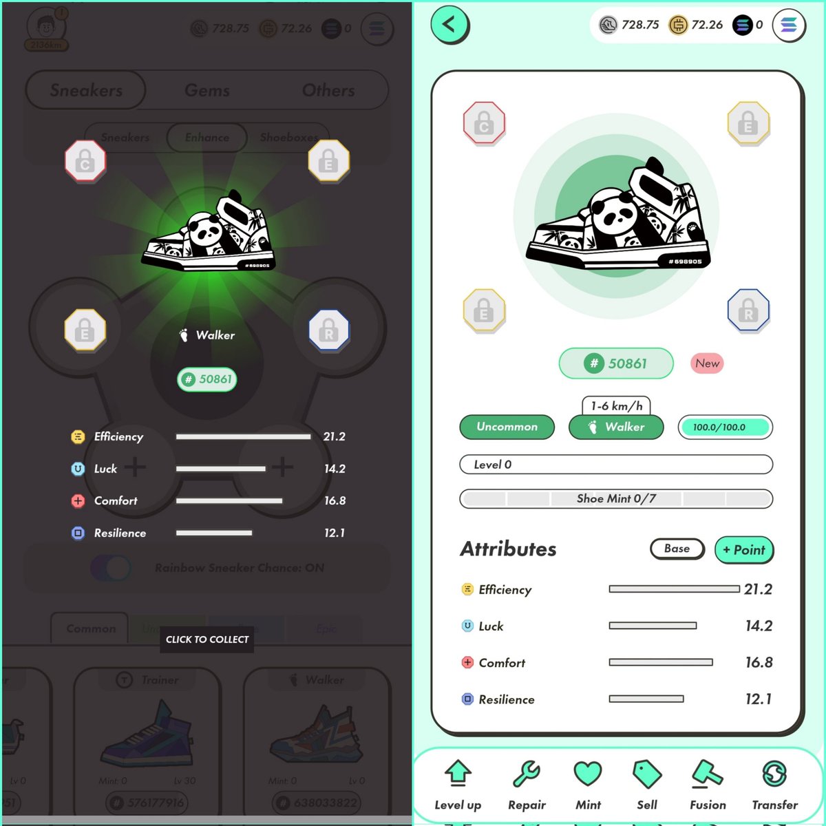 engrjrts's tweet photo. Happy International πΌ Panda Day!
Here's my OG Panda Skin Uncommon Walker Sneakers from STEPN's <@Stepnofficial> Permanent Panda Skin Event! π
#16Mar2023 #Panda #StepN #STEPNPandaDay #InternationalPandaDay #PandaSkin #PermanentSkin #PandaDayEvent #OGsneaker #50861 https://t.co/bd97mqMdWi