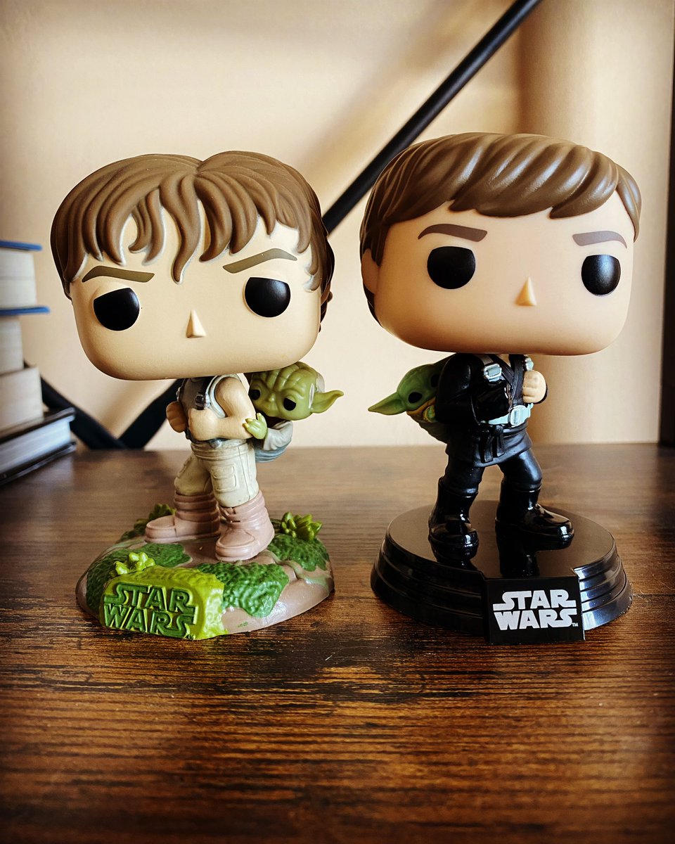 EricKlimowich's tweet photo. The circle is now complete… #starwars #mandalorian #lukeskywalker #yoda #grogu https://t.co/qrMYhRXKGr