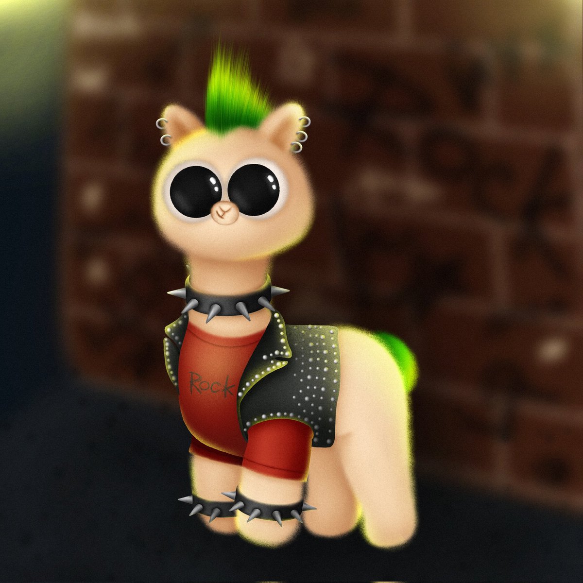 N1kaBu's tweet image. Good morning, little stars✨✨✨
May your day be as cool as Frankie the alpaca is cool.😜🤘😎