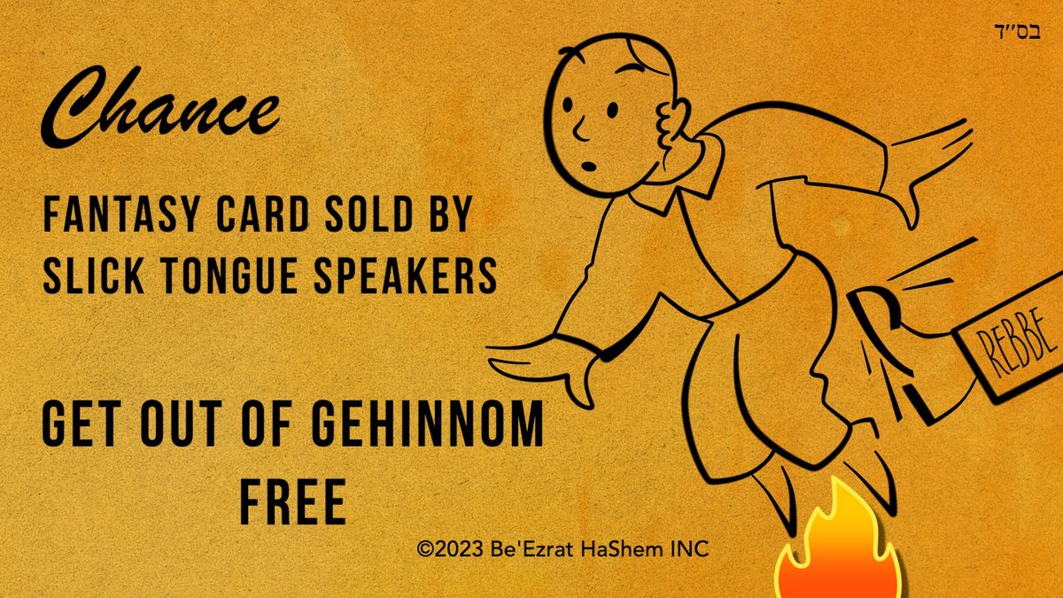 BeezratHashem's tweet photo. GET OUT OF GEHINNOM FREE CARD?? π₯π₯π₯
https://t.co/pTeVPg4Wki
"People are forcing themselves into Gehinnom because of their stubbornness." - Rabbi Yaron Reuven.
#Judaism #Torah #Jewish #Hasidut #Hasdim #Hell #Gemara https://t.co/9wSO6jI0t5