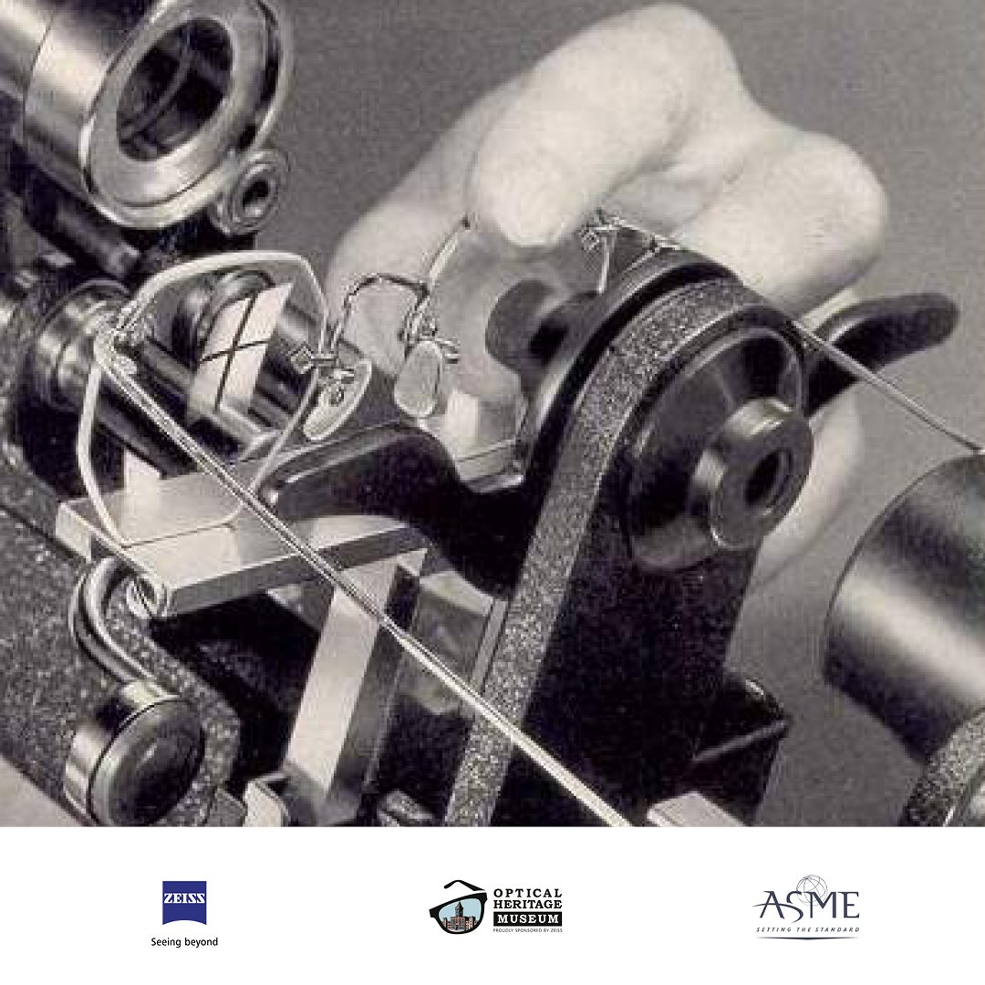 OHMuseum's tweet photo. After the success of the 1921 AO Lensometer, AO launched the Junior Lensometer in 1938. Did you know that many devices are still in use today! 
@asmedotorg
#landmarkceremony #AOLensometer #OHMASME23 https://t.co/uWgYilA9kr