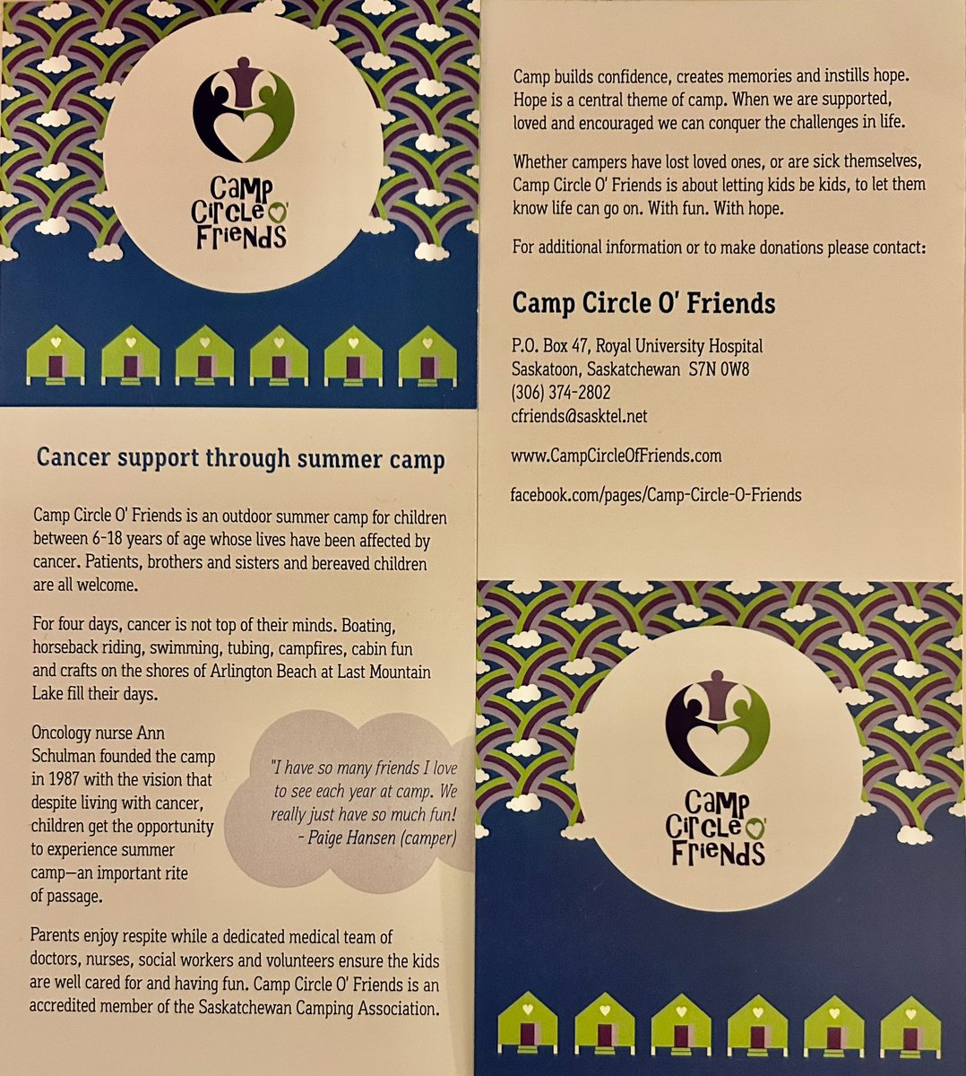 Inspirational stories; amazing crowd, event and meal tonight at Regina’s Conexus Arts Centre!
Regina’s Progress Club’s  Gala of Hope supporting Camp Circle of Friends was truly inspirational…
The camp offers a normal summer camp experience to cancer kids and their siblings 💛