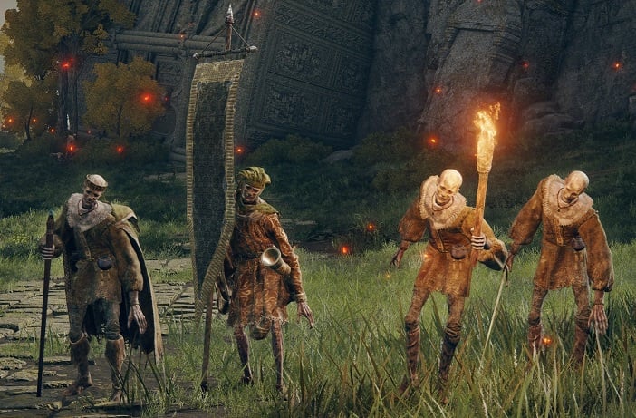 SamSykesSwears's tweet photo. Under "career goals," you wrote "one of those tired-looking, moaning withered guys wandering around in FromSoft games"? https://t.co/qDc26LmfVf