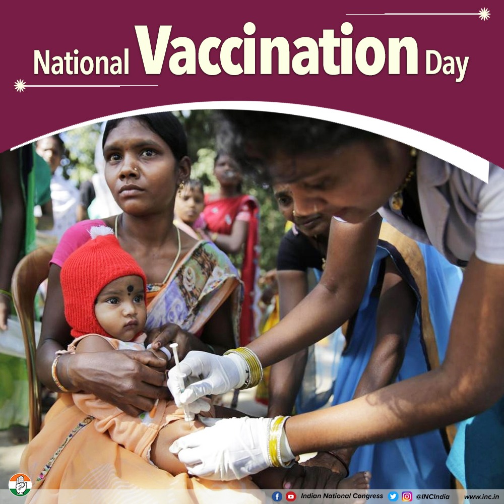 Mumbai Congress on Twitter "RT INCIndia On National Vaccination Day