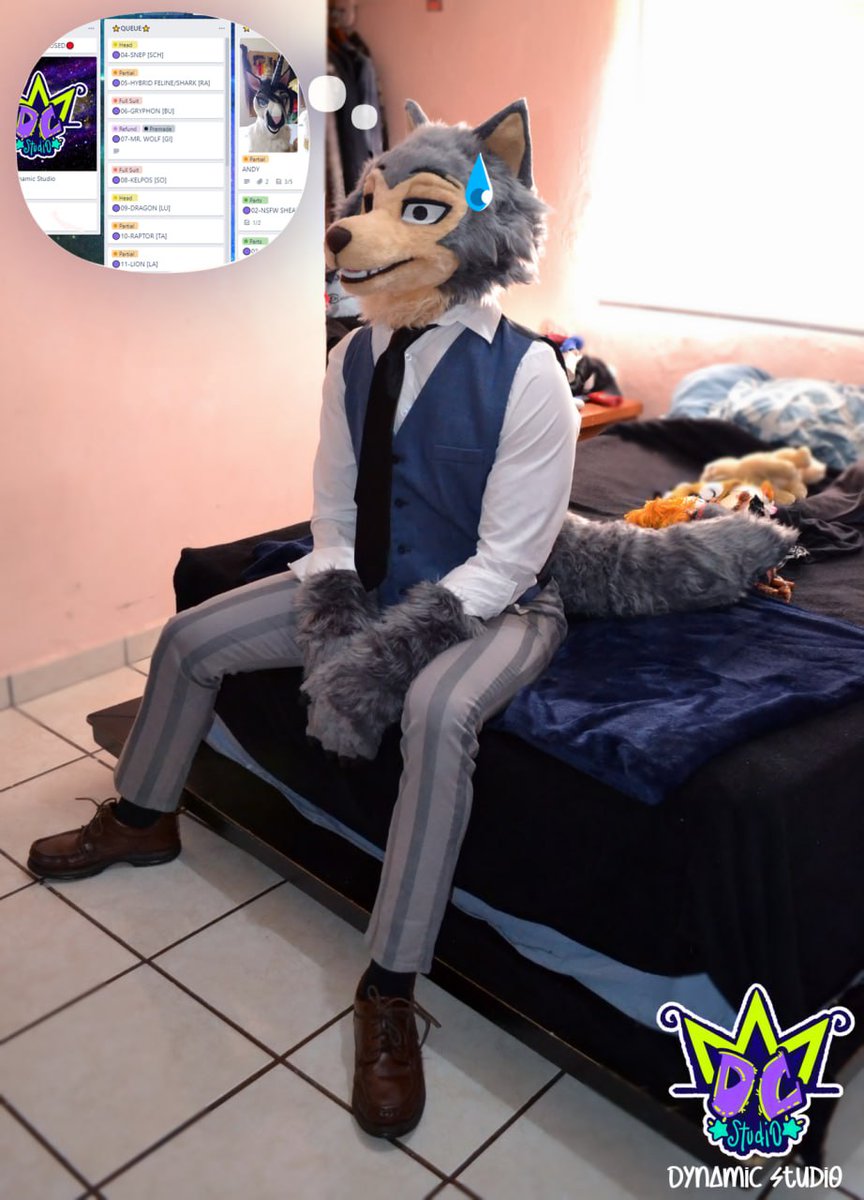 Dynamicbeware's tweet photo. Oops... 😥
And not only him, we all are thinking the same...
34 works to go
Actually 35 keeping in mind that @Zhiibe will squeeze a new premade somewhere in between the current queue...
#fursuit #dynamicstudio #beastars https://t.co/MQIRSF8h6B