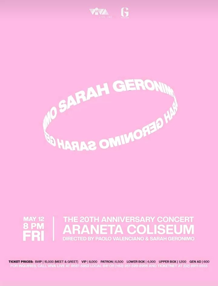 vjasheeer27's tweet photo. DIRECTED BY PAOLO VALENCIANO AND SARAH GERONIMO!!!!! 😭🙌
• MAY 12, 2023 • 🚨
#20thAnniversaryConcert
#SarahGeronimo
@JustSarahG https://t.co/A7Qy45dVic