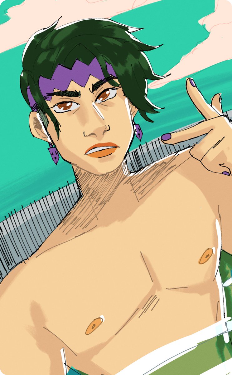 nononchanart's tweet photo. [JOJOLANDS/JJBA] My favorite mangaka who hasn't been heard from in the mainline book since 2003 just texted me this https://t.co/KzIDDAup1i