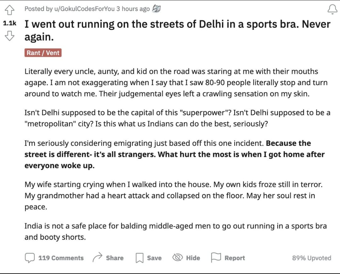 CestMoiz's tweet photo. सुधर जाओ, दिल्ली वालों!
🤬 https://t.co/7TJWEYkdRl
