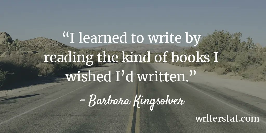 “Don't try to figure out what other people want to hear from you; figure out what you have to say.” - Barbara Kingsolver #amwriting #Writing.