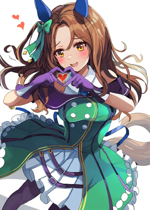 上手にできました#ウマ娘   #キングヘイロー 