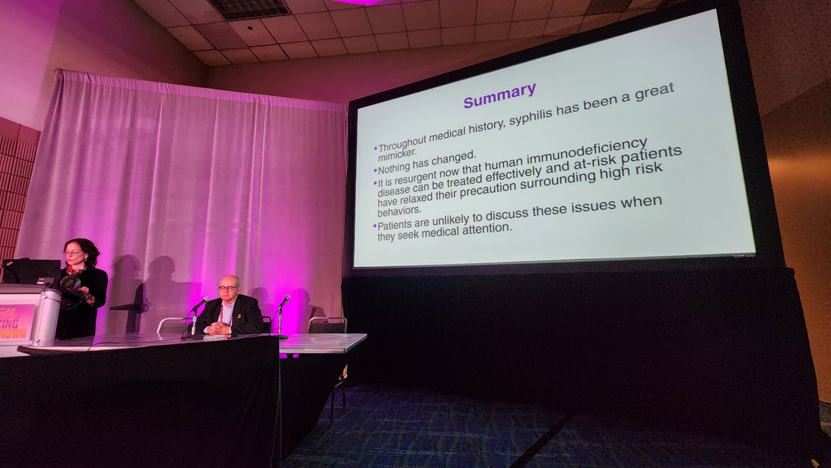FuzzFree's tweet image. @AndreMo77438628
 moderated our very interesting (albeit skin-crawly at times 🤣) session of #IDpath in surgical #pathology at #USCAP2023 . Thanks to those who came! Looking forward to next year's session!

@NYUGSOM_Path @nyulangone