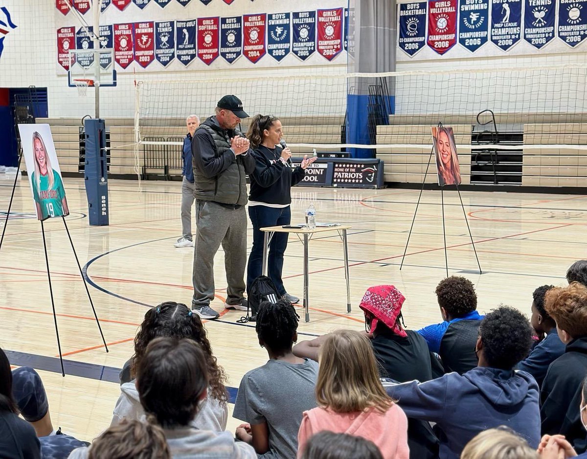 kayleefoxhoven's tweet photo. A special thank you to Mr. and Mrs Meyer for coming to our school earlier this week and sharing with us Katie’s story and the importance of the Designated Advocate policy with @KatiesSave. To learn more visit: https://t.co/cuYil38zqJ https://t.co/biISr0G8Ic