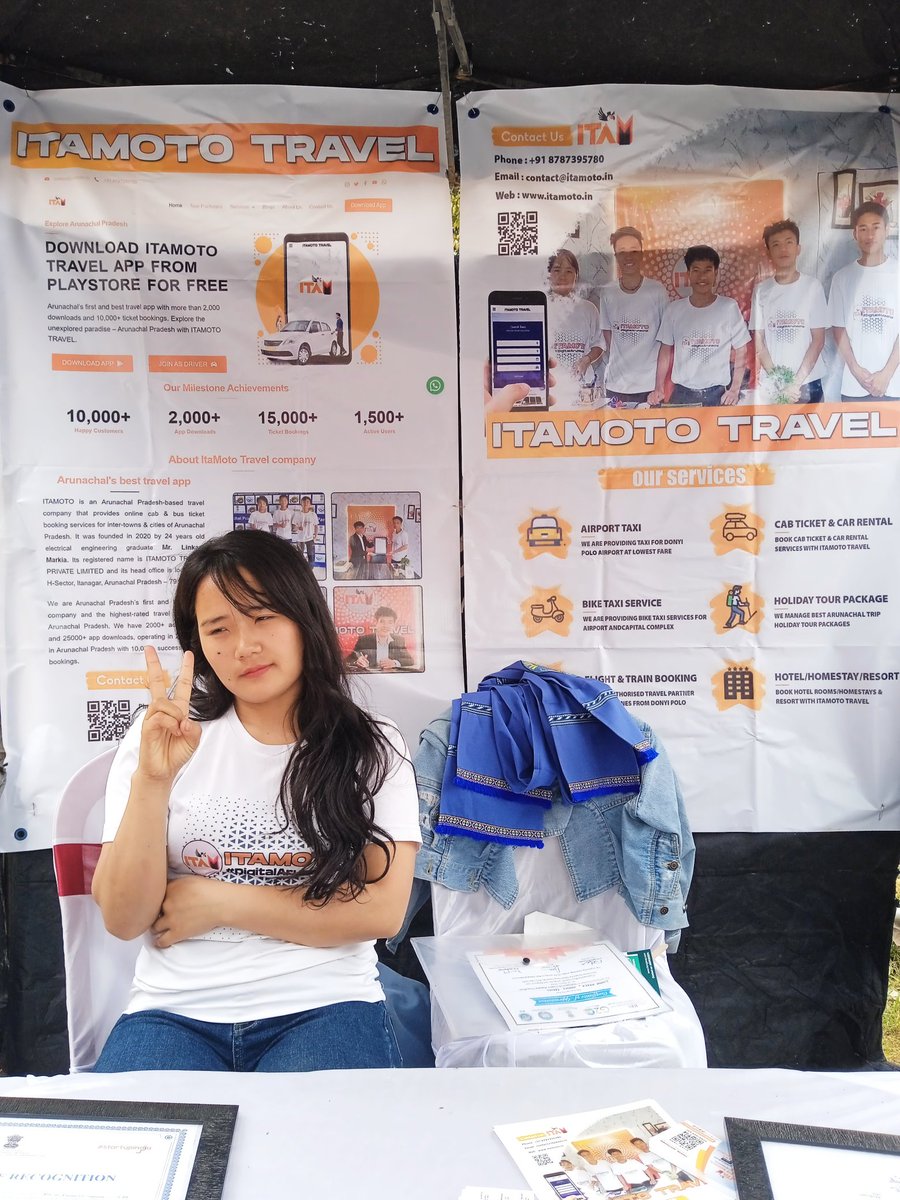 Linkam_Markia's tweet photo. Thank you @APIIP_ApStartUp for giving such opportunity, we could display our startup at G20 university connect, RGU and great chance to get interact with Hon'ble speaker @pasang_sona ji.
#startup #itamoto #ArunachalPradesh https://t.co/R0tdmhE11J