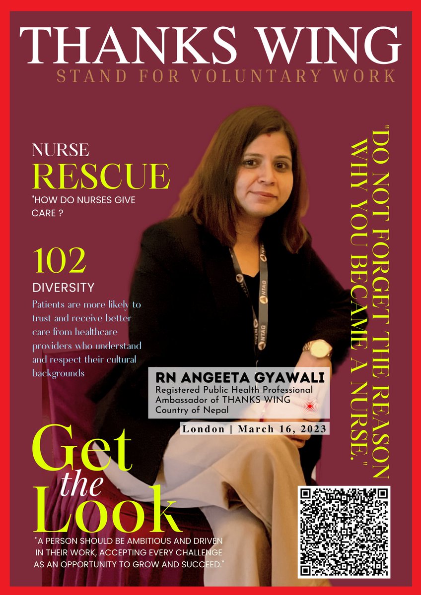 thankswing's tweet photo. Our Exclusive Magazine Issue is Out Now
#thankswing #Magazine #TwitterNursing #NeverForgetWhyYouStarted #NursingPassion #PatientCareFirst #NursingVocation #HealthcareHeart #NursingPurpose #CaringForOthers #NurseLife #NurseMotivation #NursingInspiration #NursingCalling #NurseGoal https://t.co/E5EMCncVra
