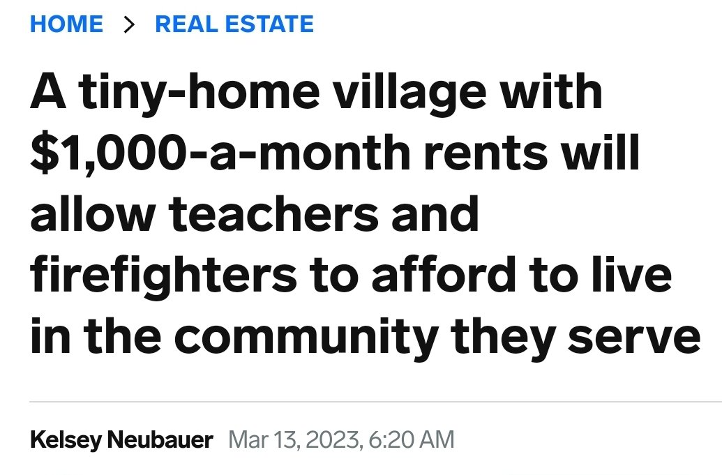 CobraKeiser's tweet photo. crazy idea but what if we actually paid teachers and firefighters enough to afford a regular sized house https://t.co/qawX0ok40N