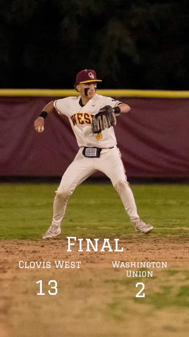Clovis West Baseball (@cw_hardball) on Twitter photo 
