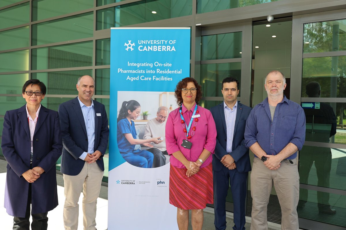 uc_hri's tweet photo. Representatives from pharmacy bodies, aged care, and government met at UC on 15 March to discuss the findings and implementation of on-site #pharmacist  in residential #agedcare study.
https://t.co/3zOfKDfnYZ
@UniCanberra @CapitalHealthNw @PSA_National @SamKosari @MarkNaunton https://t.co/GnepqCFw0T