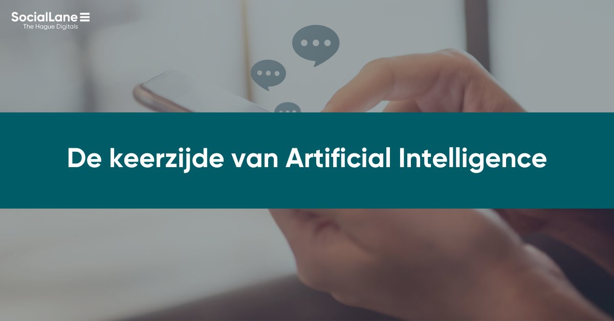 Ook wel eens nagedacht over de keerzijde van #ArtificialIntelligence (AI)? Wij lichten enkele risico's toe in ons nieuwste #blog. #SocialLane #technologie
Lees het hier: sociallane.nl/keerzijde-van-…