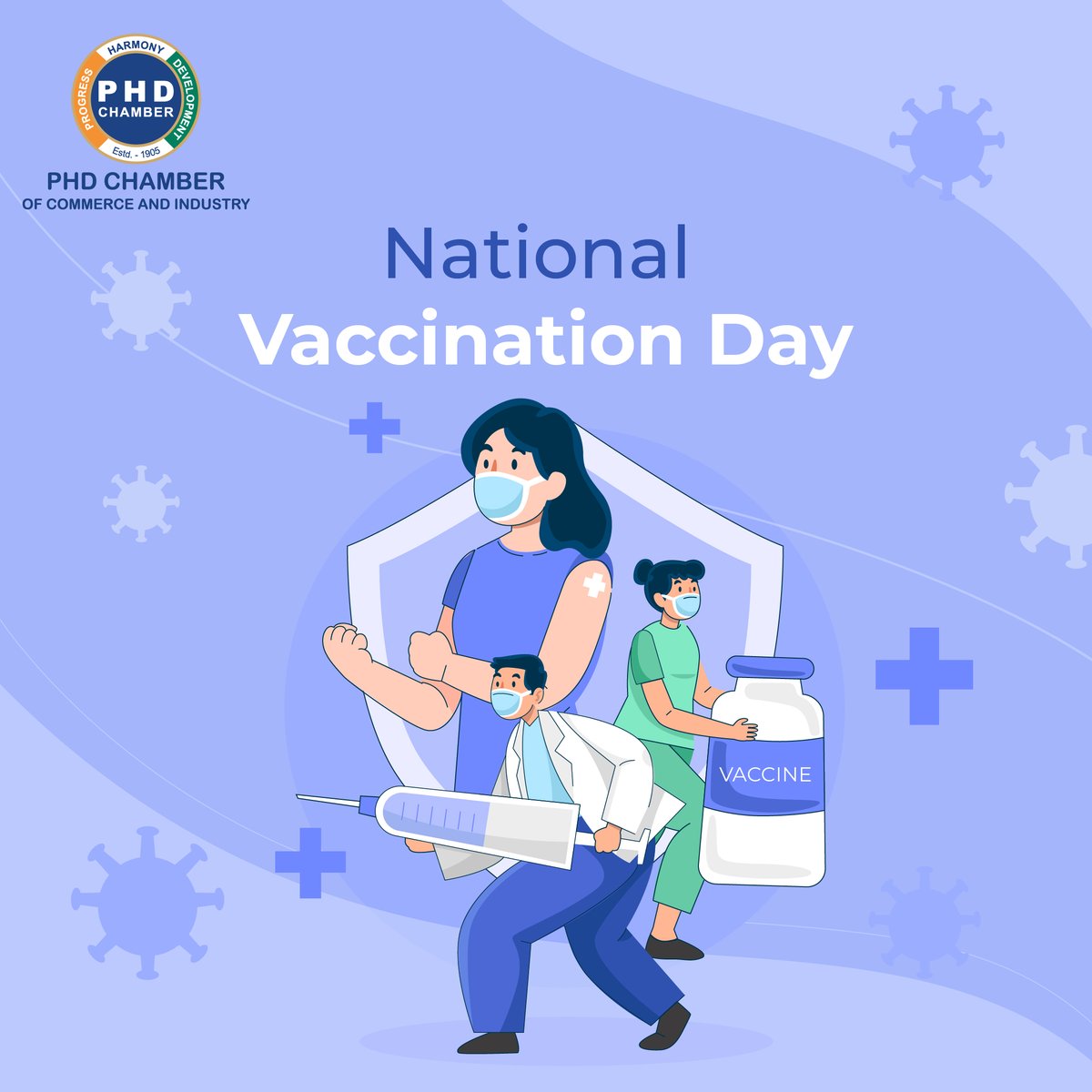 Rolling up our sleeves for a healthier future on National Vaccination Day! Let's join hands to protect ourselves and our communities through the power of vaccines. 

#NationalVaccinationDay #VaccinesWork #ProtectYourself #ProtectEachOther