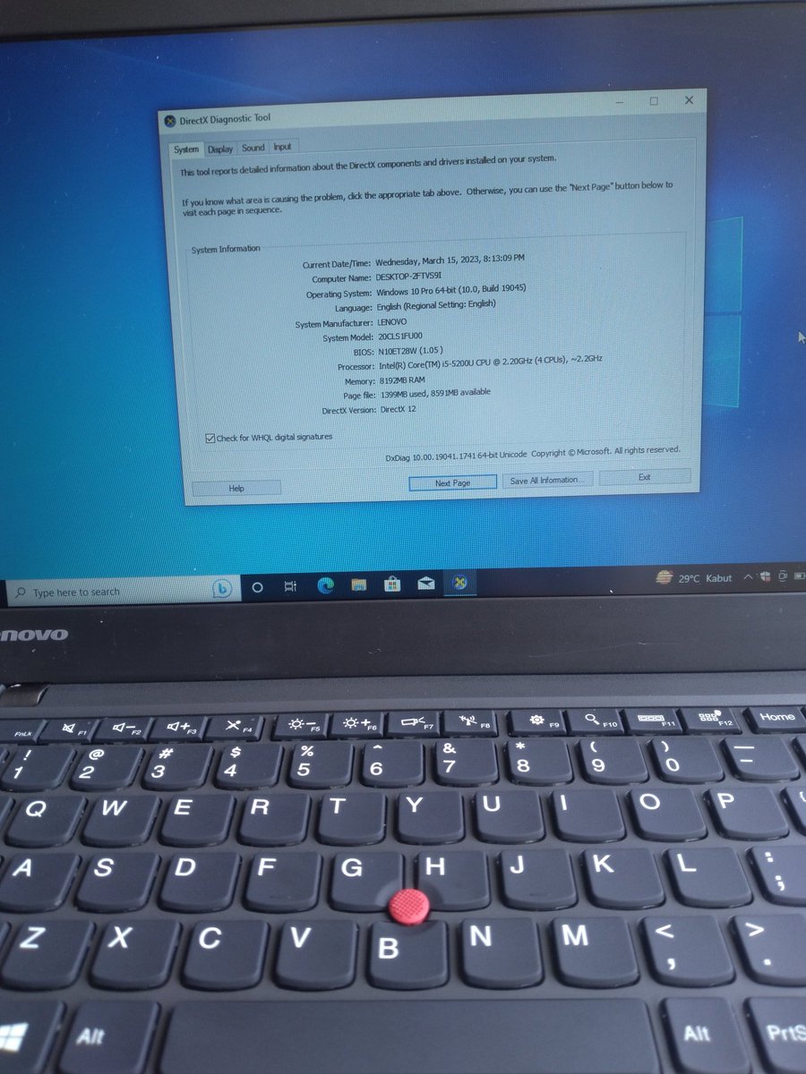 SHOP29REAL's tweet photo. Lenovo thinkpad x250 i5 gen 5 8/128ssd cocok untuk kuliah,kerja,desain bisa per unit dll.

KETERANGAN
>mulus
>no minus
>siap pakai
>bergaransi 2 minggu

KELENGKAPAN:
>charger
>dus ori lenovo thinkpad
Harga tanya aja dulu gusy https://t.co/gx8GBBMgWz