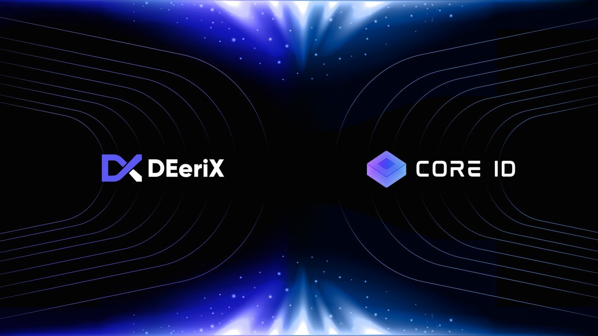 We're pleased to announce a partnership with <a href="/CoreDaoID/">CORE ID</a> 🥂

The CORE ID is a distributed, open, and extensible naming system based on the CORE Chain.

🏆 Giveaway:
✅ 20 free domains (5+ characters)
✅ Follow <a href="/CoreDaoID/">CORE ID</a> &amp; <a href="/DEeriX_io/">DEeriX | IDO on 20th March 🍇</a>
✅ RT, Like &amp; Tag 3

#DEeriX #COREID #CoreChain