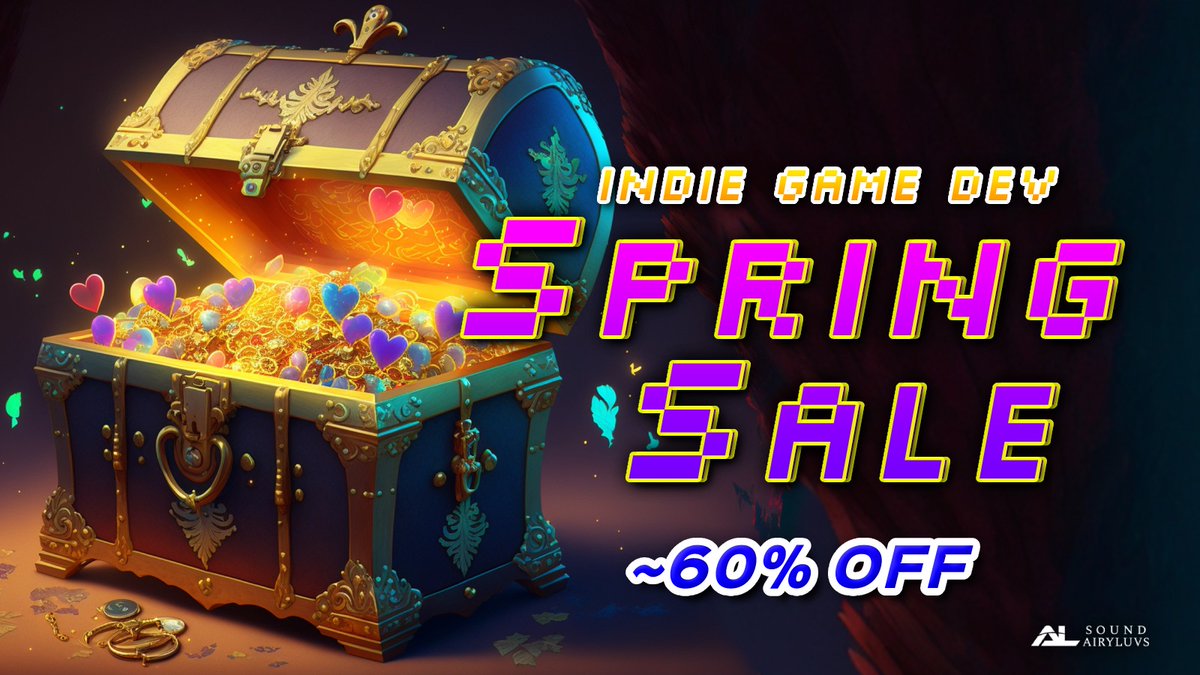 airyluvs_eng's tweet photo. 🌸Spring Sale🌸

we are offering all music album asset collections at a maximum discount of 60% off ♫
until April 4 (Tue) Don't miss out!

✅https://t.co/d7HSH79zEo

#indiegames 
#gamedev
#unity
#indiegamedeveloper https://t.co/3D0VhfqSen