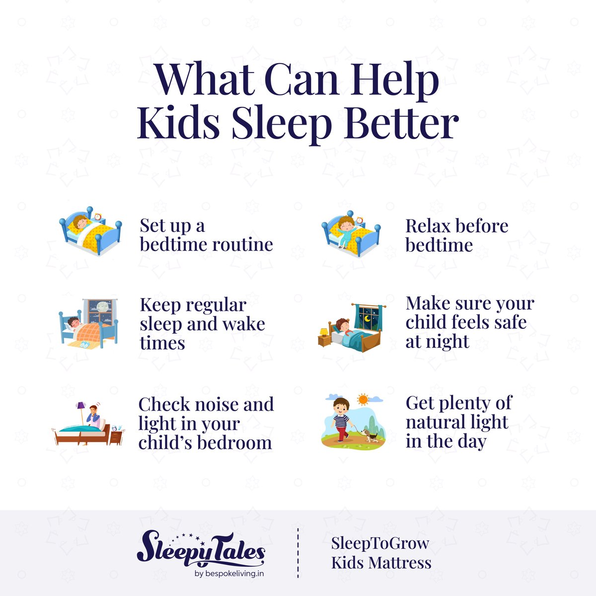 Bespokelivingin's tweet photo. Getting your #kids to #sleep soundly is a struggle for many parents, but we've got the right mattress to help!
#SleepyTales #SleepToGrow mattress, that's designed to help your child get the best night's sleep 🛏.
Upgrade to SleepyTales SleepToGrow #mattress.
#bespokeliving https://t.co/VyGb0GaZOQ