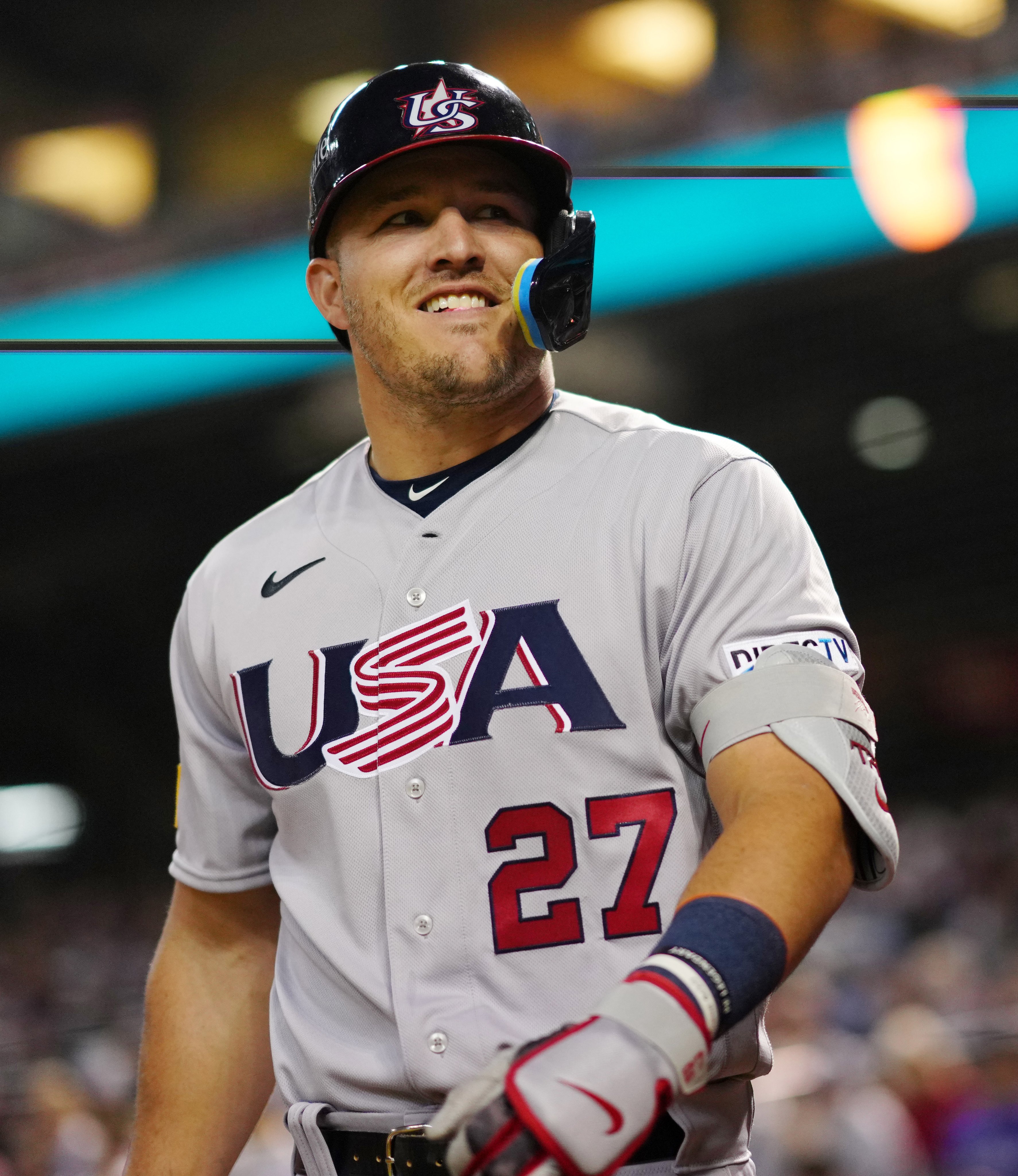 mike trout usa jersey